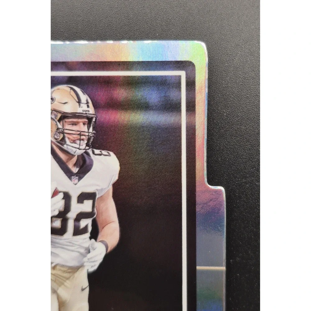 2022 Donruss Adam Trautman #245 Silver Press ProofDie-Cut /75 New Orleans Saints